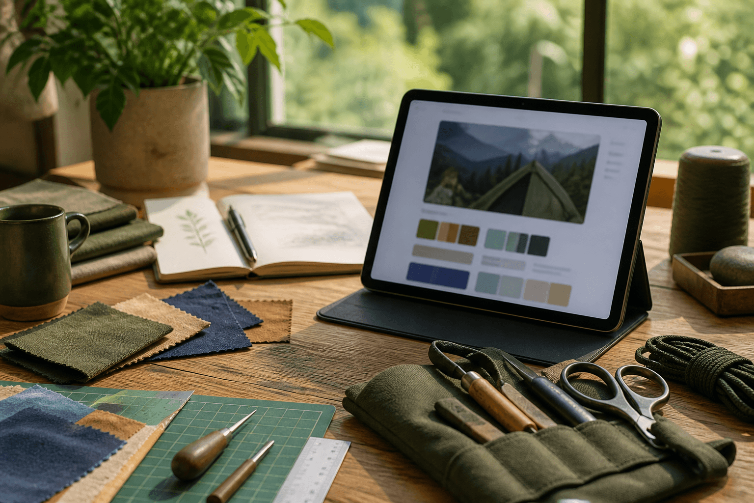 Product workspace showing how marketing and experience design overlap in practice