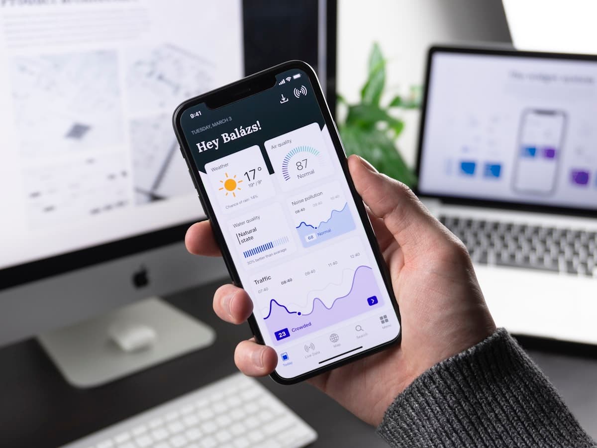 Smartphone app and workstation for a travel tech product